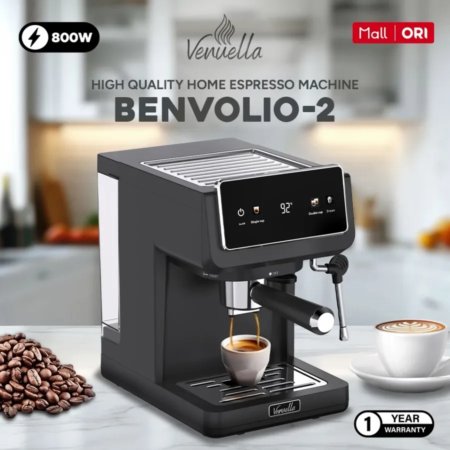 Mesin Kopi Espresso Rumahan Low Watt Benvolio 2