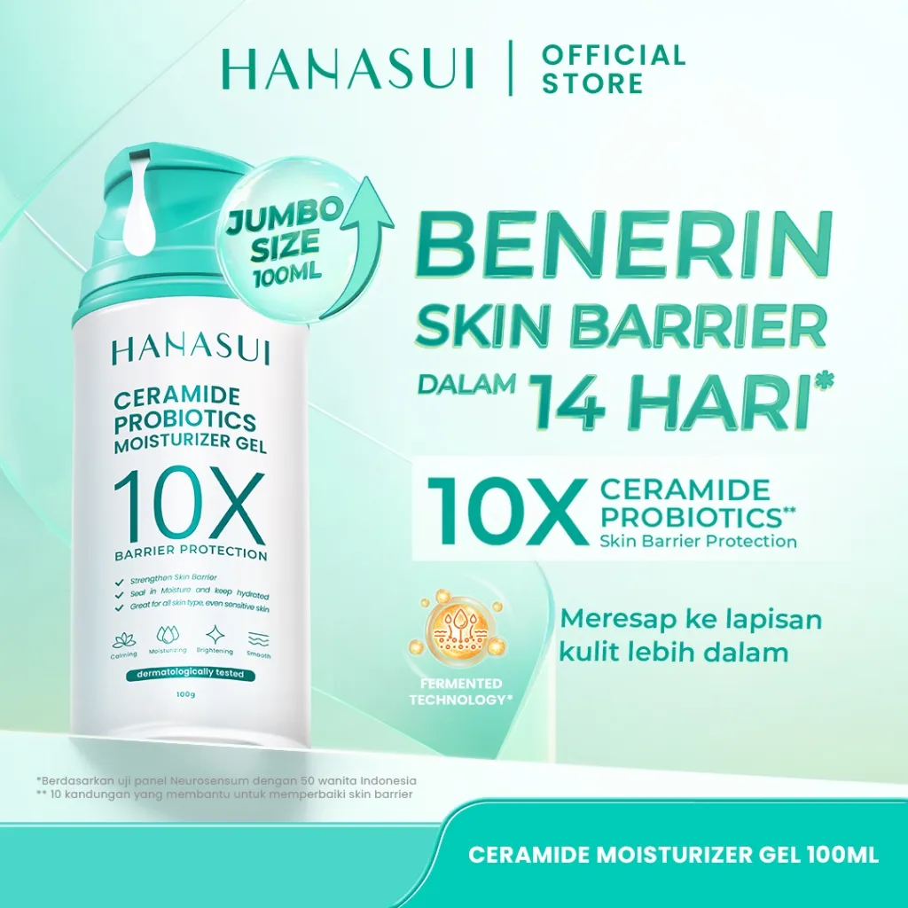 Jual [BIG SIZE SAVE 40%] HANASUI Ceramide Probiotics Moistu…