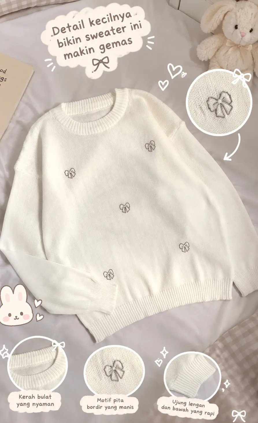 Sweter rajut