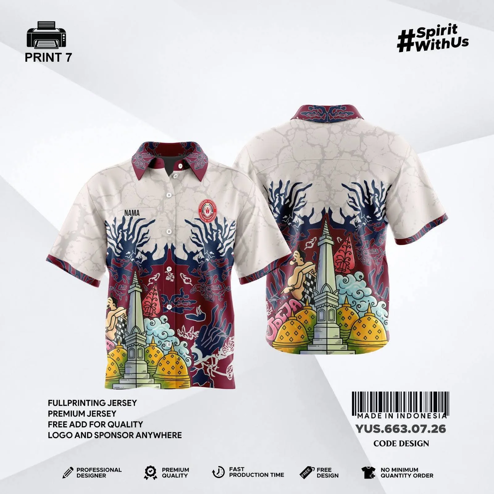 KEMEJA PRINTING
