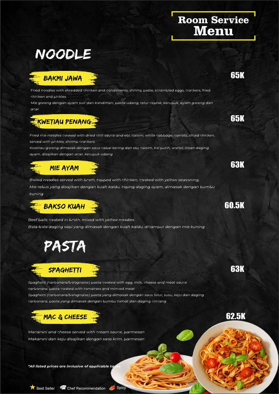 NOODLE & PASTA