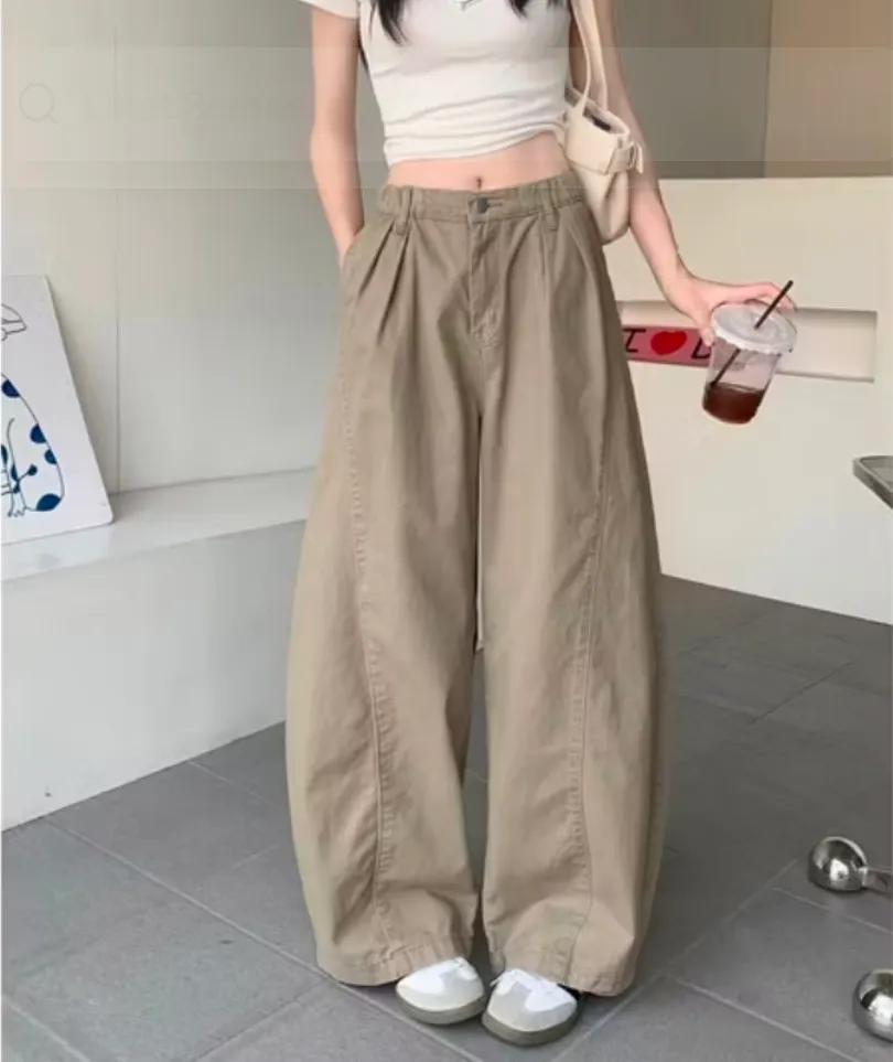 Jeans highwaist baggy pants